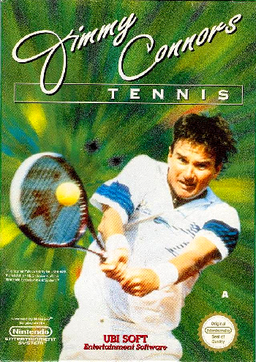 Jimmy Connors Tennis (USA) box art